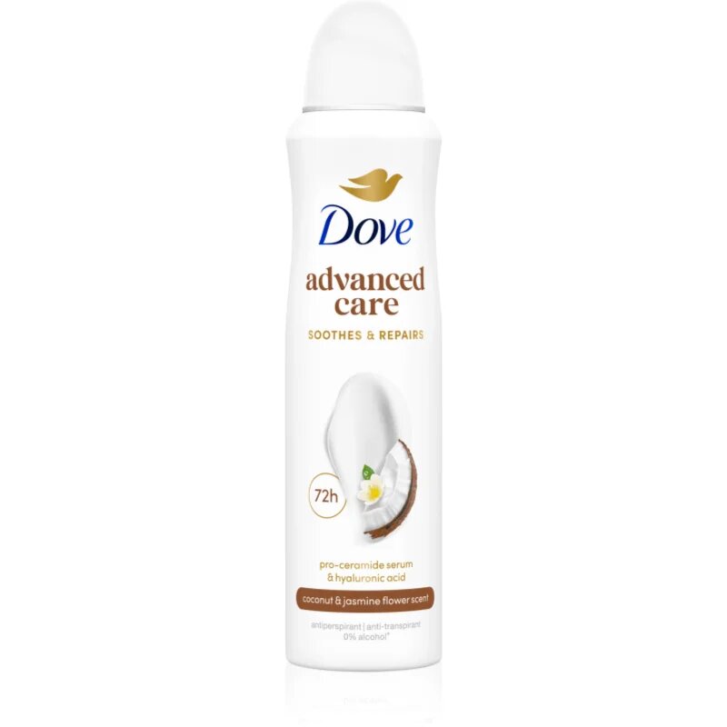 Dove Advanced Care Coconut & Jasmine Flower Scent antiperspirant pršilo 150 ml
