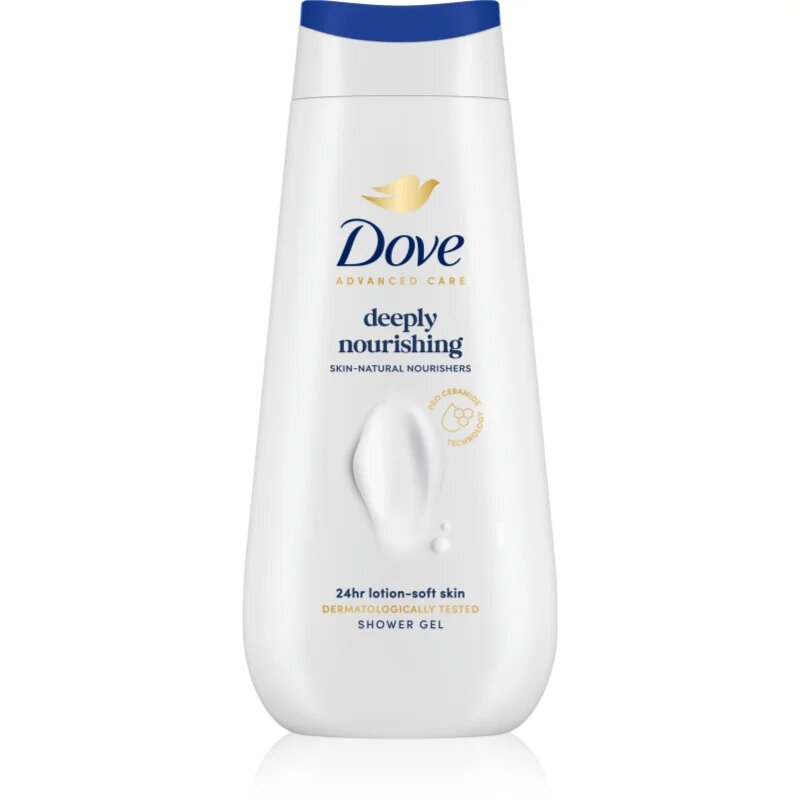 Dove Advanced Care Deeply Nourishing vlažilen gel za prhanje 225 ml