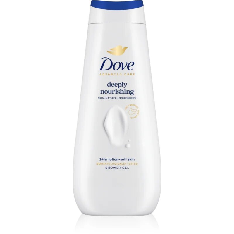 Dove Advanced Care Deeply Nourishing vlažilen gel za prhanje 400 ml