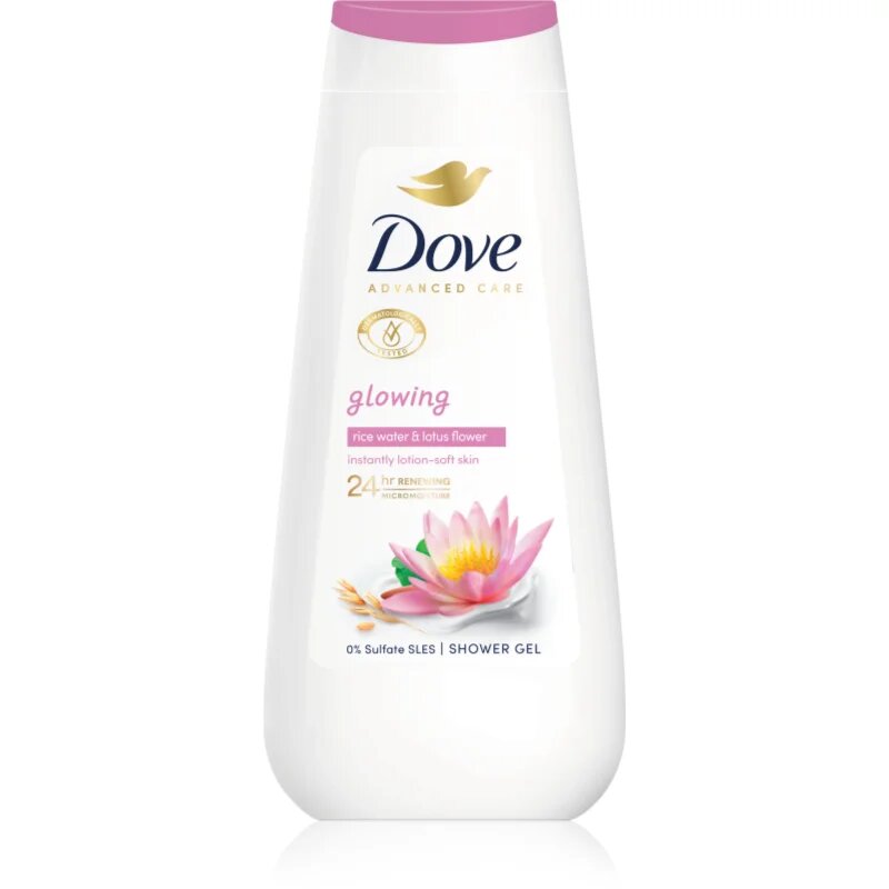 Dove Advanced Care Glowing vlažilen gel za prhanje 225 ml