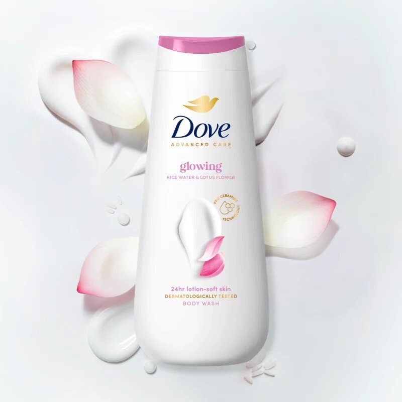 Dove Advanced Care Glowing vlažilen gel za prhanje 400 ml