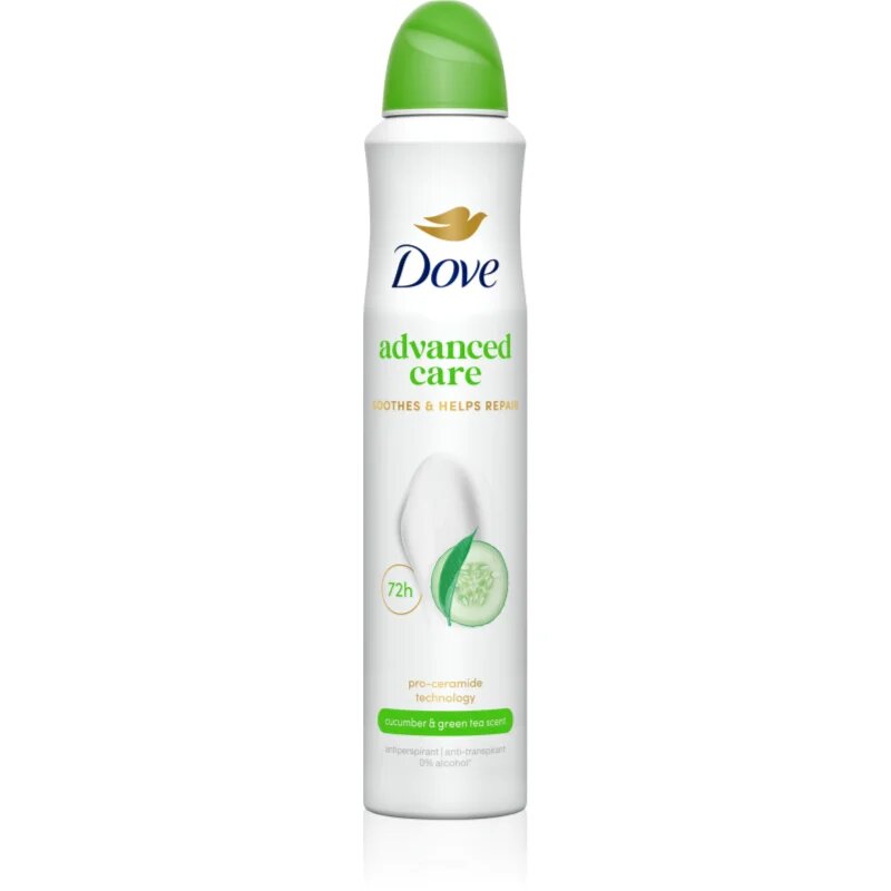 Dove Advanced Care Go Fresh Cucumber & Green Tea dezodorant pršilo 200 ml