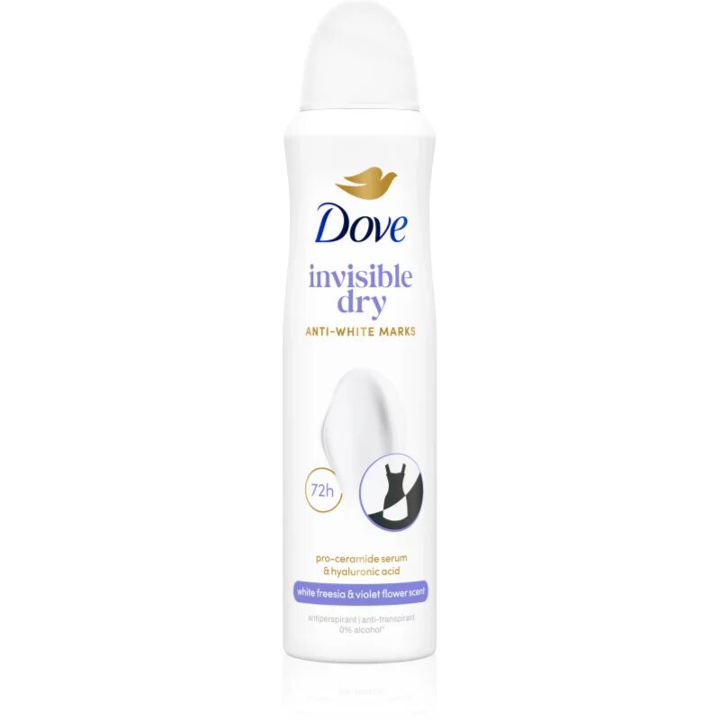 Dove Advanced Care Invisible Dry antiperspirant pršilo Invisible Dry 150 ml