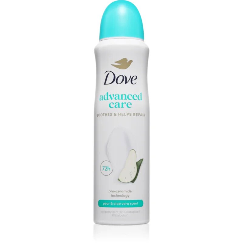 Dove Advanced Care Pear & Aloe Vera antiperspirant pršilo 150 ml