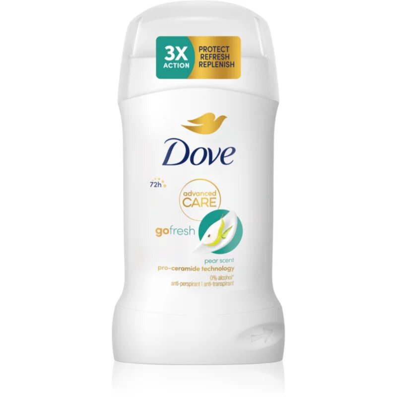 Dove Advanced Care Pear & Aloe Vera trdi antiperspirant 50 ml