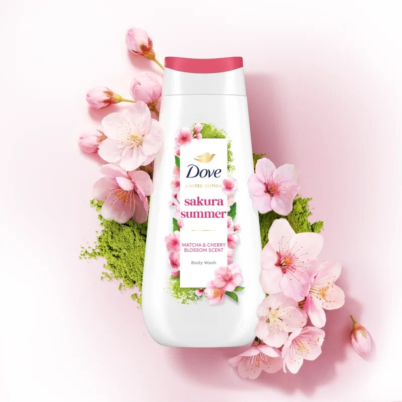 Dove Advanced Care Sakura Summer gel za prhanje omejena izdaja 225 ml