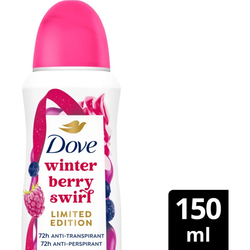 Dove Advanced Care Winter Berry antiperspirant pršilo limitirana edicija 150 ml