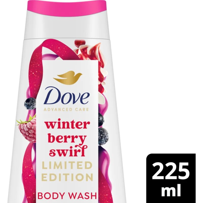 Dove Advanced Care Winter Berry gel za prhanje omejena izdaja 225 ml