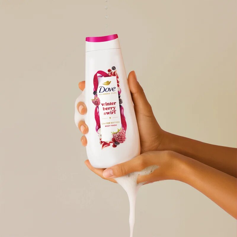 Dove Advanced Care Winter Berry gel za prhanje omejena izdaja 225 ml