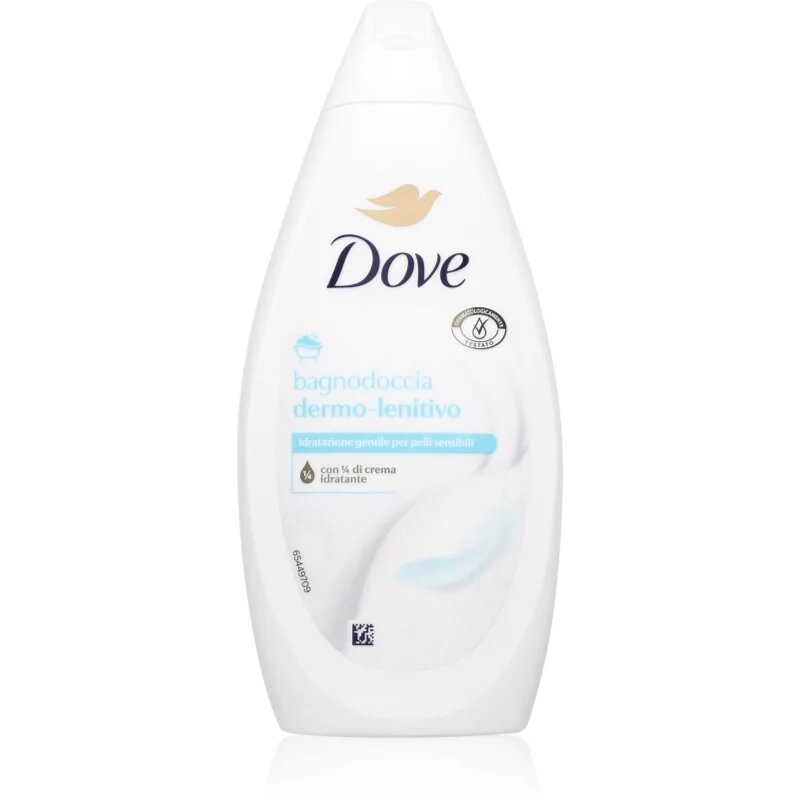 Dove Bath & Shower Gel Dermo-soothing gel za prhanje in kopanje 450 ml