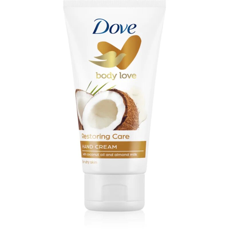 Dove Body Love Coconut krema za roke za suho kožo 75 ml