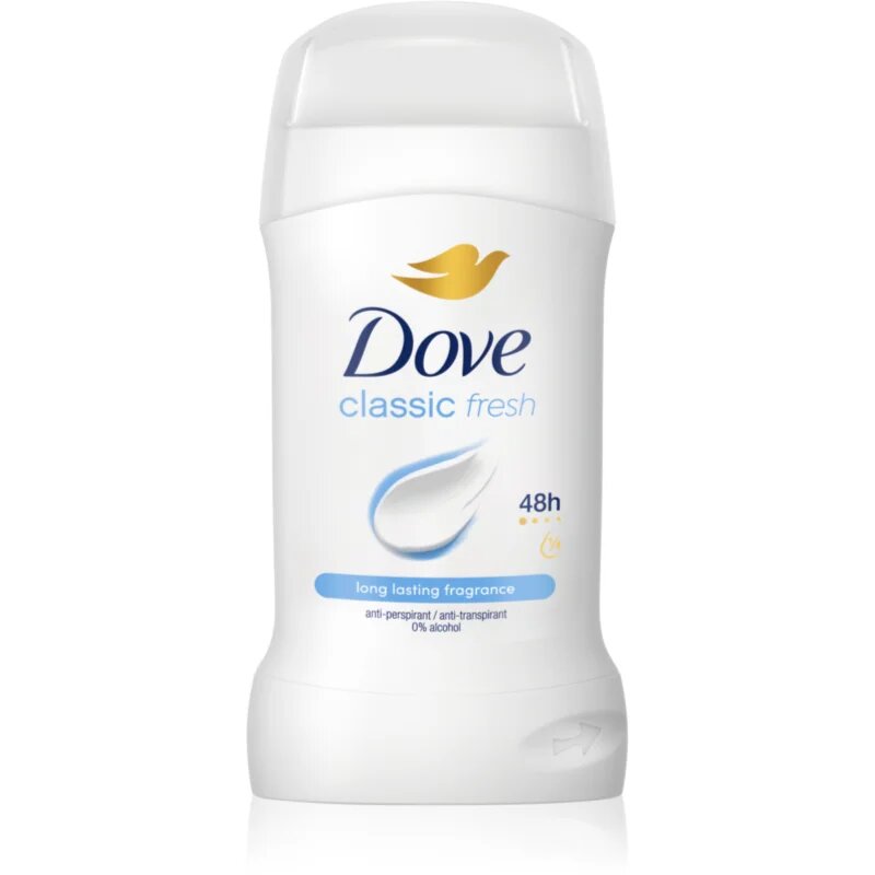 Dove Classic Fresh trdi antiperspirant 50 ml