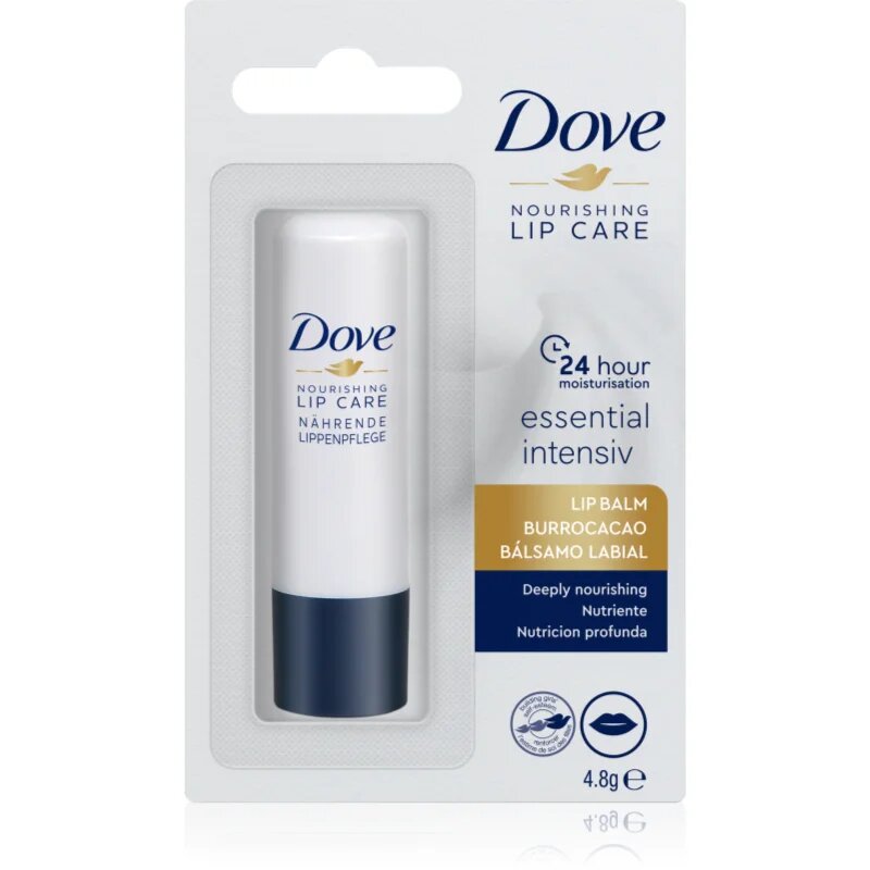 Dove Deeply Nourishing balzam za ustnice 4.8 g