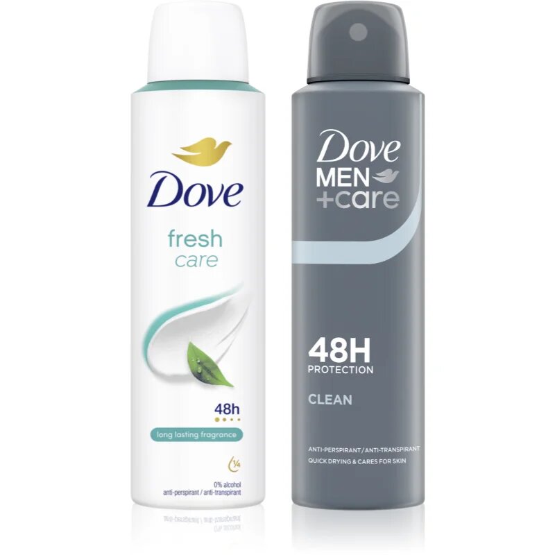 Dove Fresh Men+Care antiperspirant pršilo