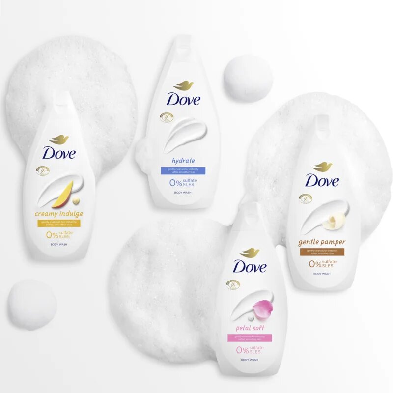 Dove Indulge hranilni gel za prhanje 250 ml