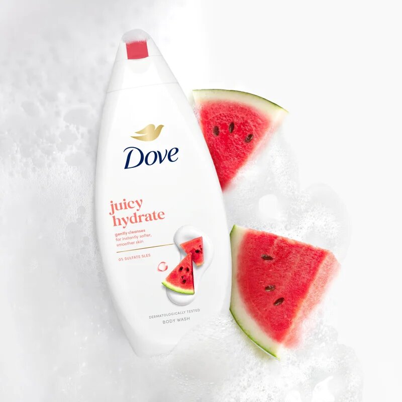 Dove Juicy Hydrate gel za prhanje 450 ml