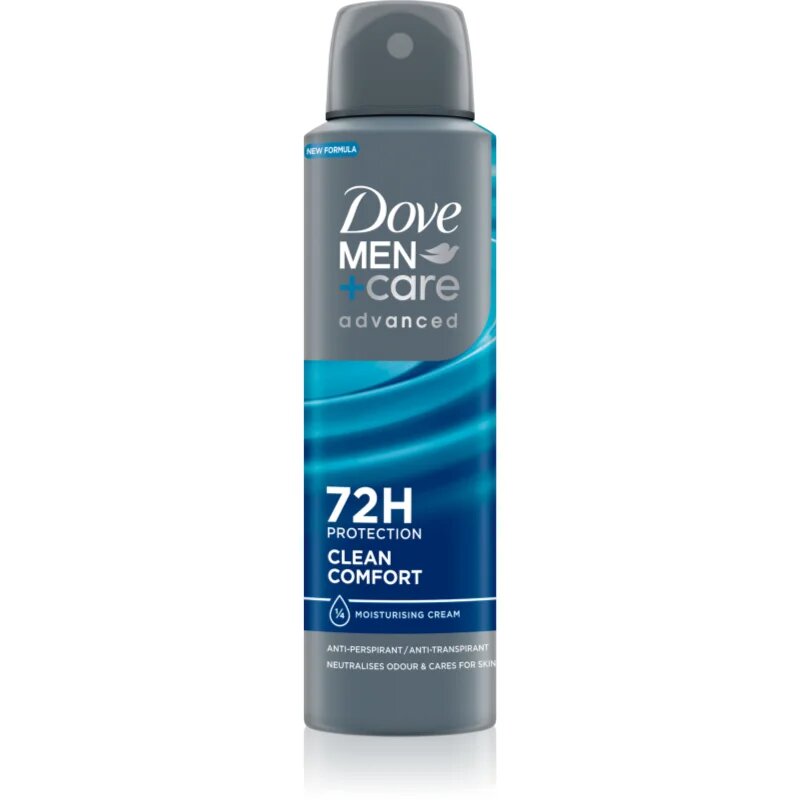 Dove Men+Care Clean Comfort antiperspirant pršilo 150 ml