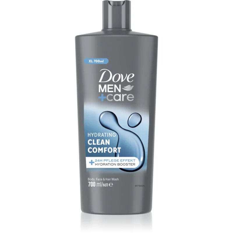 Dove Men+Care Clean Comfort gel za prhanje za obraz telo in lase 700 ml