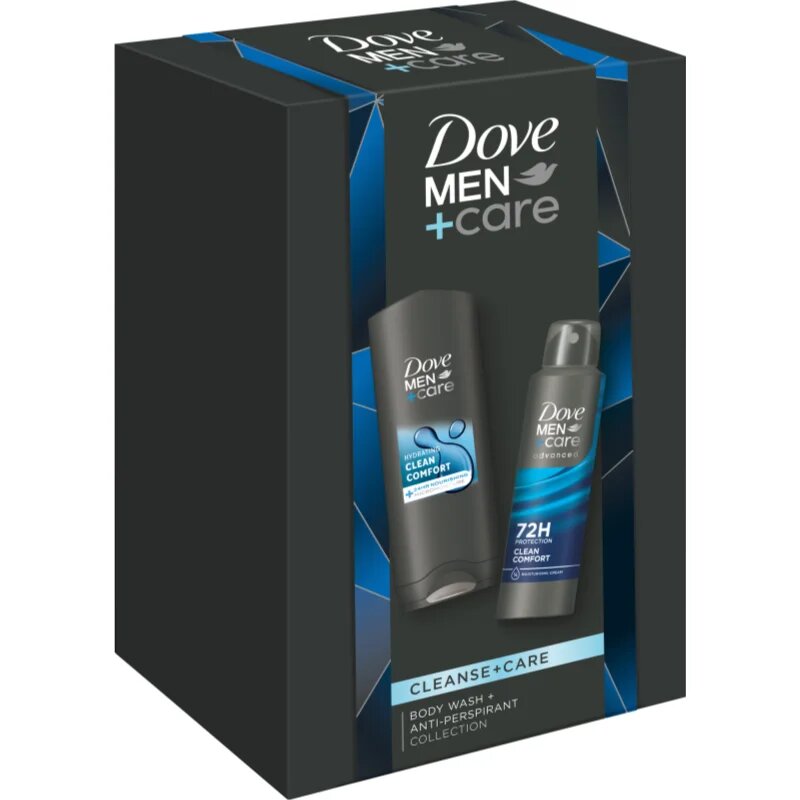 Dove Men+Care Cleanse+Care darilni set za moške