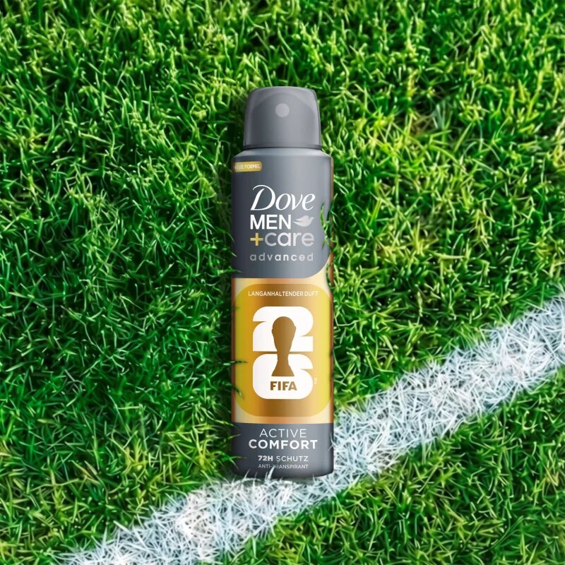 Dove Men+Care FIFA Active Comfort antiperspirant pršilo za moške 150 ml