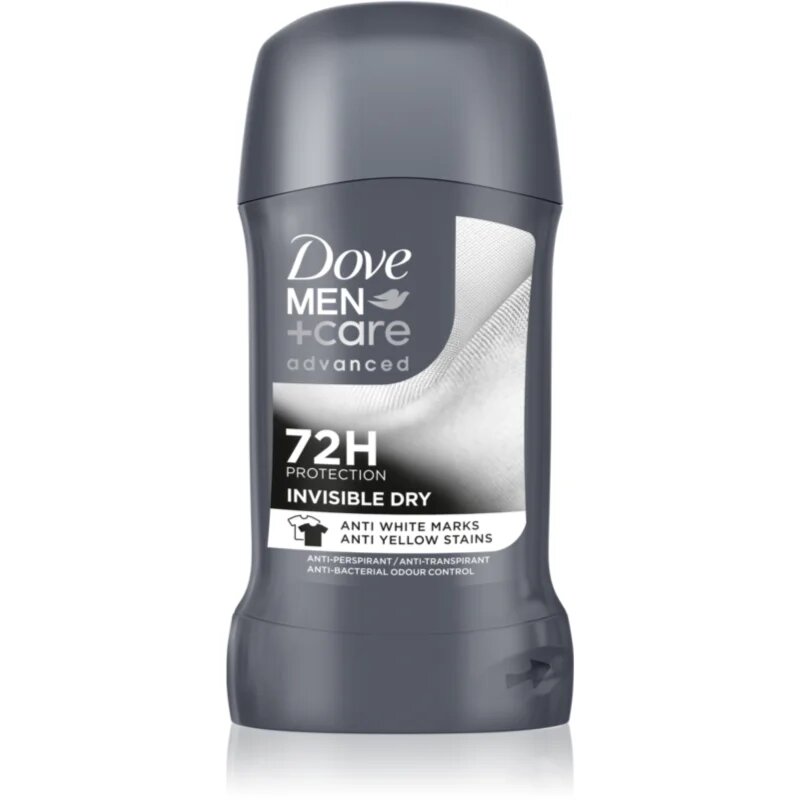 Dove Men+Care Invisble Dry trdi antiperspirant proti belim madežem 50 ml