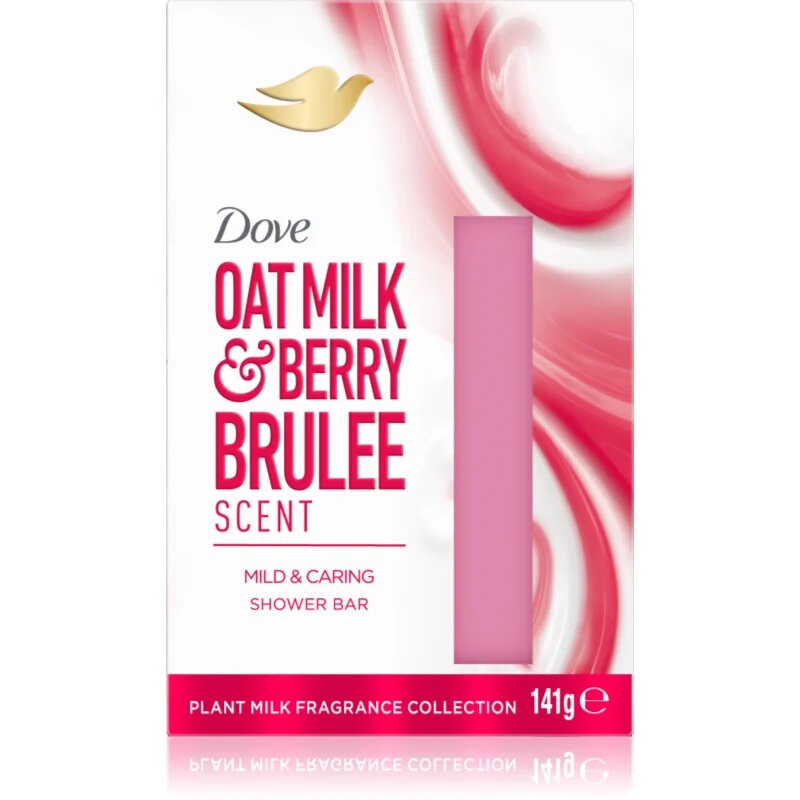 Dove Oat Milk & Berry Brulee čistilno trdo milo 141 g