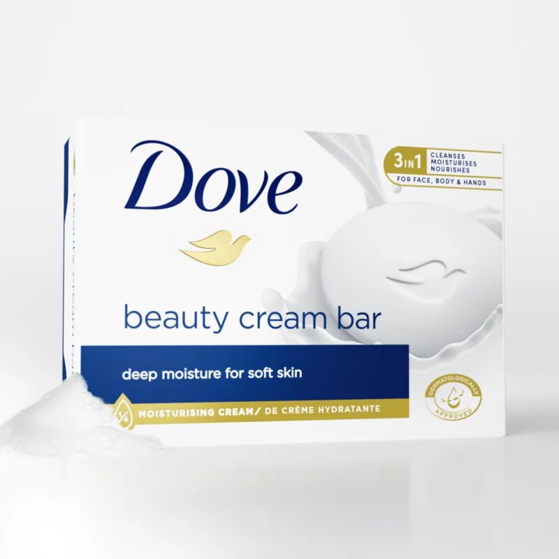 Dove Original kremasta tableta za umivanje 4x90 g