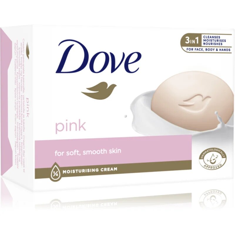 Dove Pink kremasta tableta za umivanje 90 g