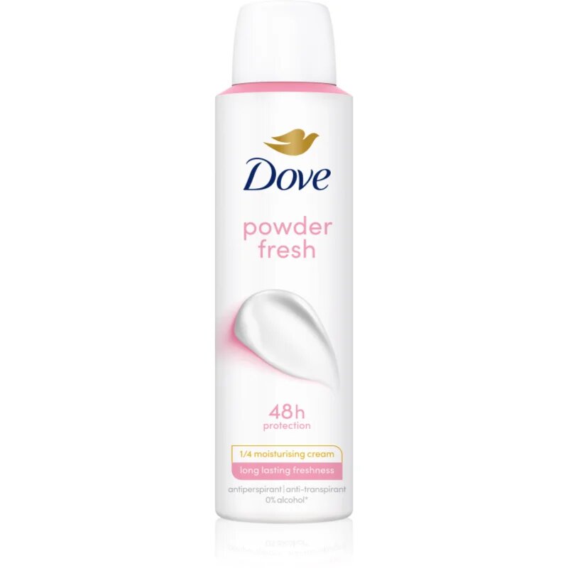Dove Powder Fresh antiperspirant pršilo 2x150 ml