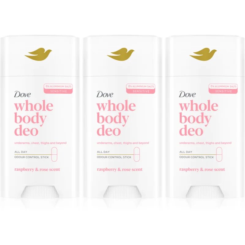 Dove Raspberry & Rose set