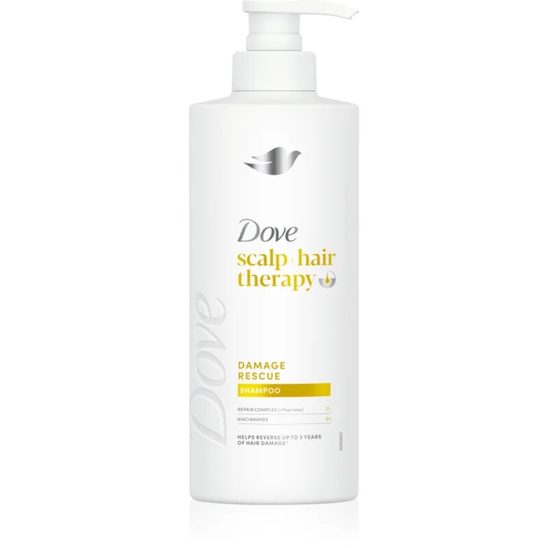 Dove Scalp + Hair Therapy Damage Rescue šampon za poškodovane lase 400 ml