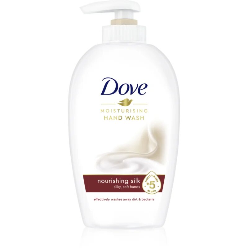 Dove Silk tekoče milo z dozirno črpalko 250 ml