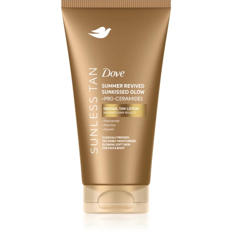 Dove Sunless Tan samoporjavitveni losjon odtenek Dark 75 ml