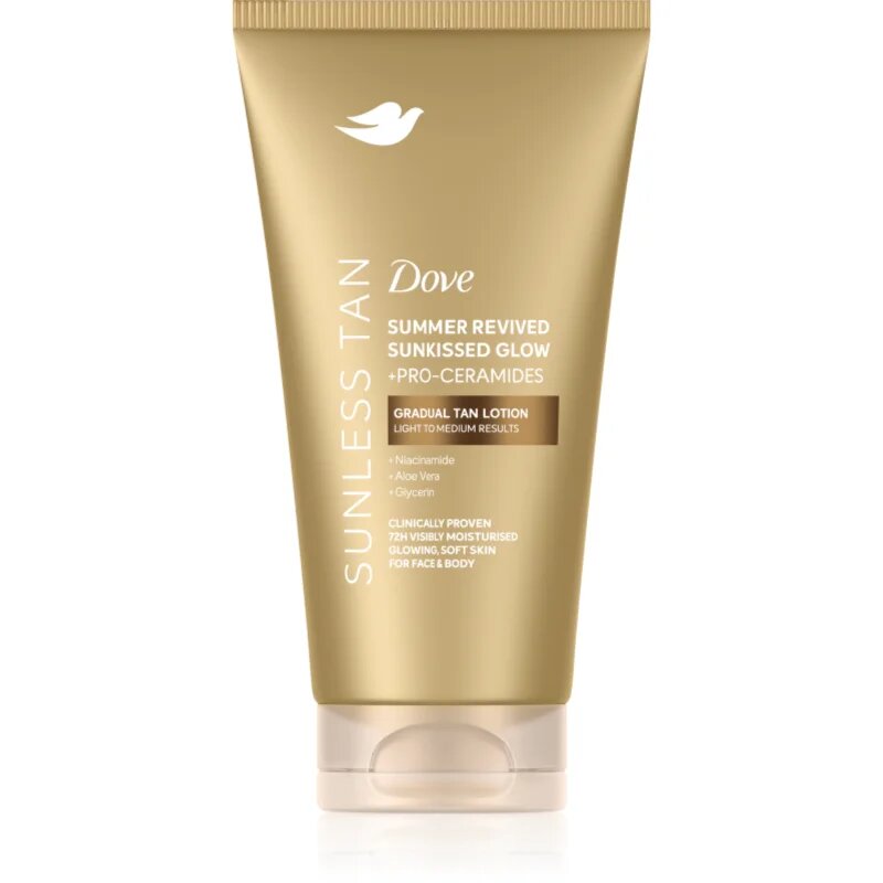 Dove Sunless Tan samoporjavitveni losjon odtenek Fair 75 ml