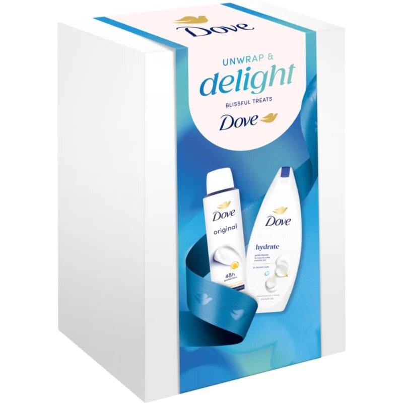 Dove Unwrap & Delight darilni set za ženske