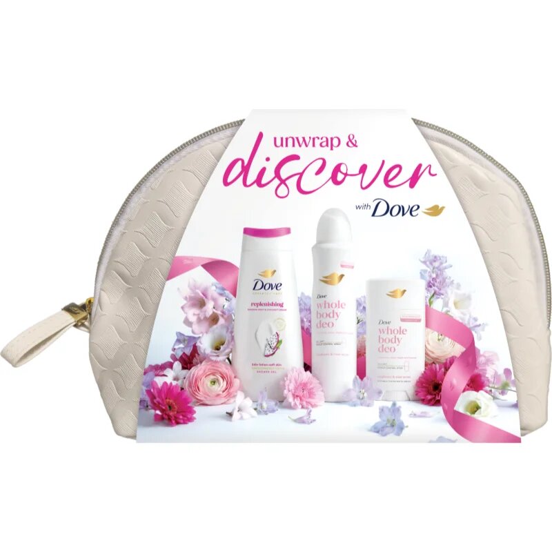Dove Unwrap & Discover darilni set za ženske