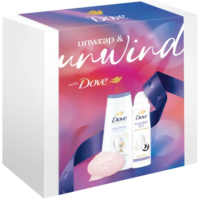 Dove Unwrap & Unwind Unwrap & Refresh darilni set za ženske