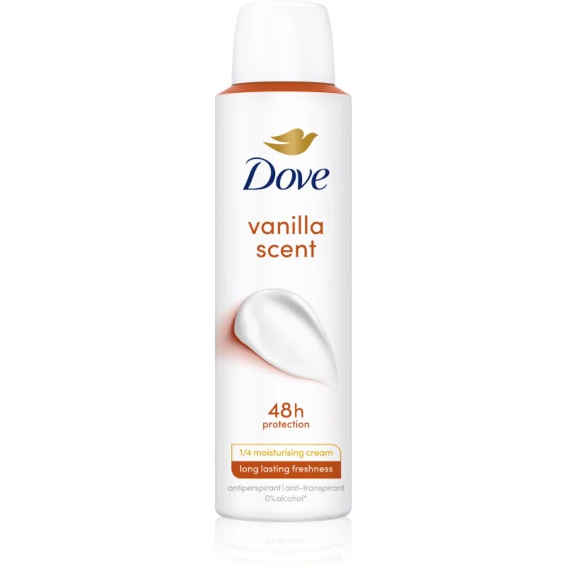 Dove Vanilla Scent antiperspirant pršilo 150 ml