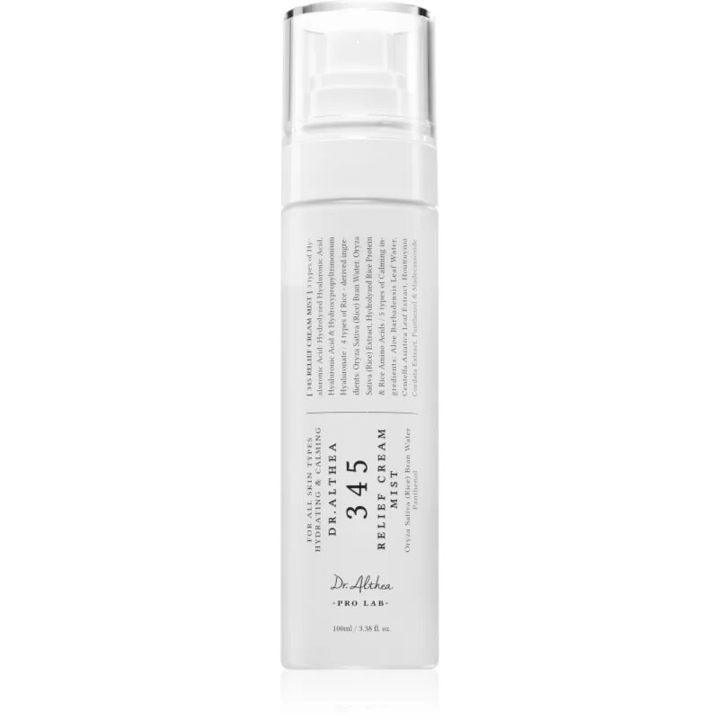 Dr. Althea 345 Relief Cream Mist vlažilni in hranilni tonik s pomirjajočim učinkom 100 ml