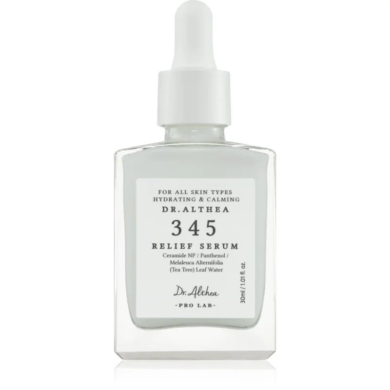 Dr. Althea 345 Relief Serum vlažilni serum za obraz za krepitev kožne pregrade 30 ml