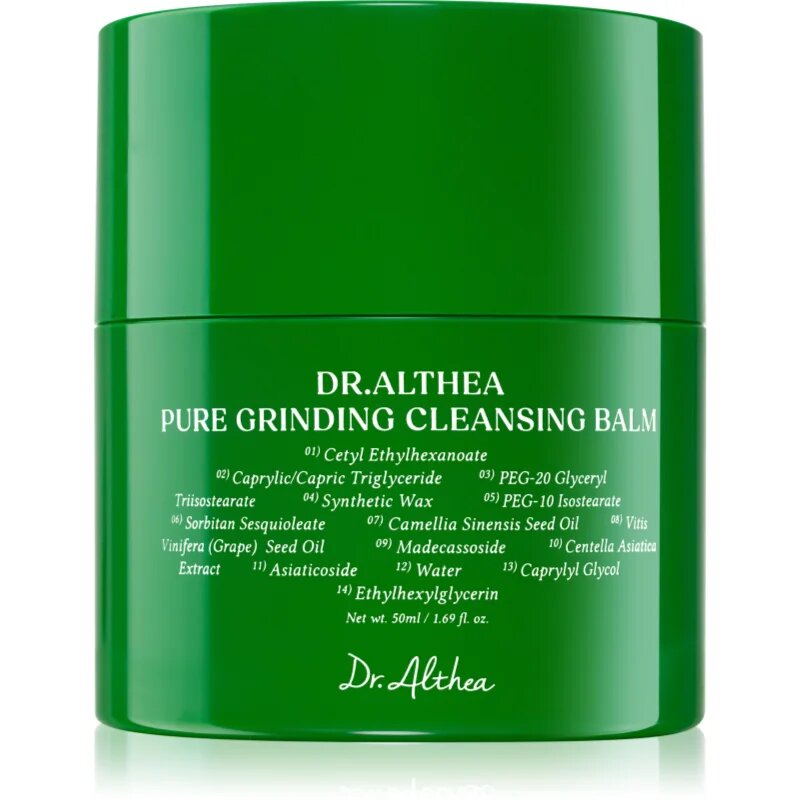 Dr. Althea Pure Grinding Cleansing Balm čistilni balzam za odstranjevanje ličil s pomirjajočim učinkom 50 ml