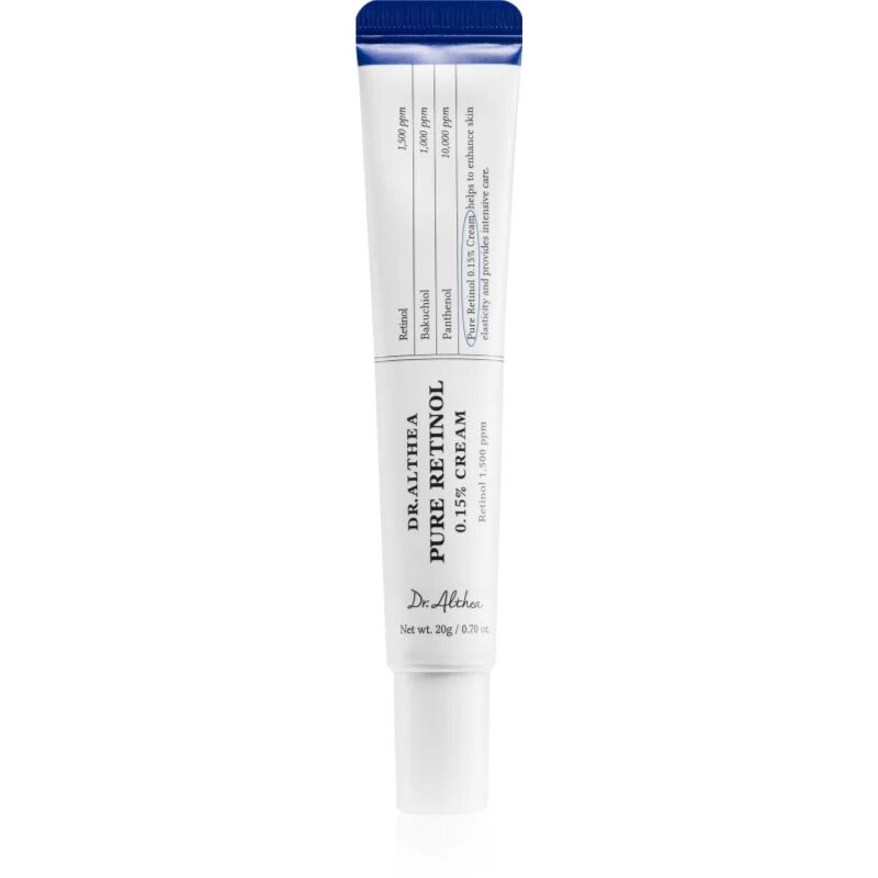 Dr. Althea Pure Retinol 0.15% Cream obnovitvena regeneracijska krema za obraz proti znakom staranja 20 g