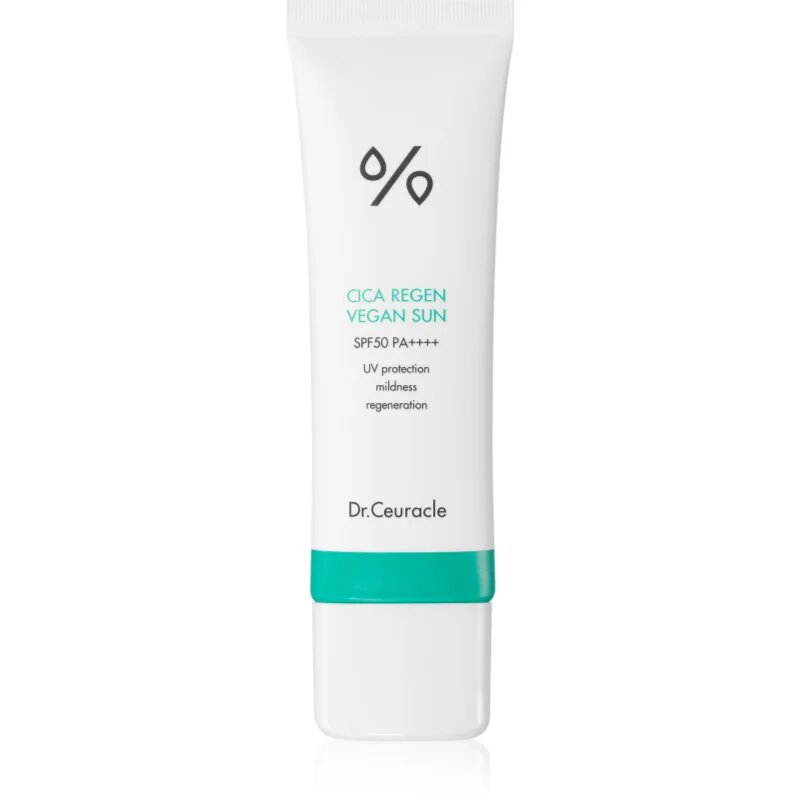 Dr.Ceuracle Cica Regen Vegan pomirjevalna zaščitna emulzija SPF 50+ 50 ml