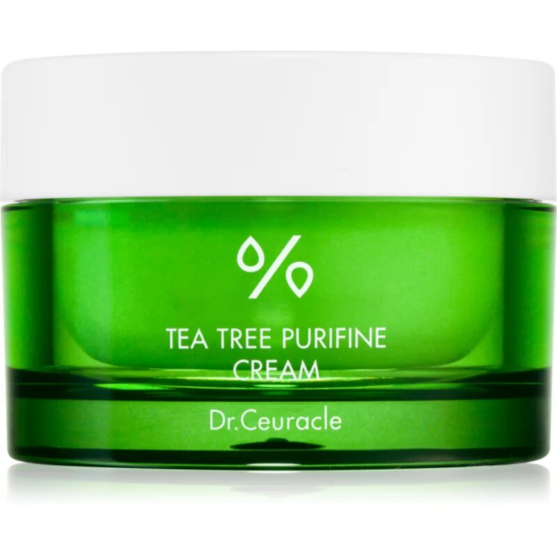 Dr.Ceuracle Tea Tree Purifine Cream pomirjajoča krema za obraz z izvlečkom čajevca 50 g