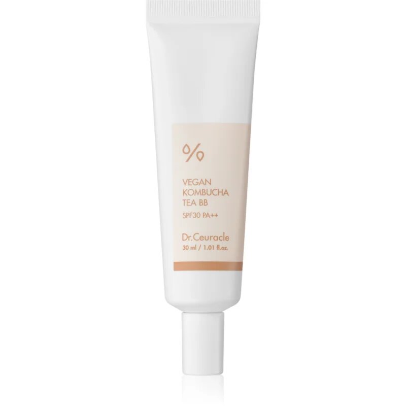 Dr.Ceuracle Vegan Kombucha Tea BB BB krema proti nepravilnostim na koži SPF 30 odtenek Original 30 ml