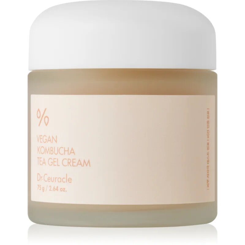 Dr.Ceuracle Vegan Kombucha Tea Gel Cream intenzivno vlažilna krema z gelasto teksturo 75 g