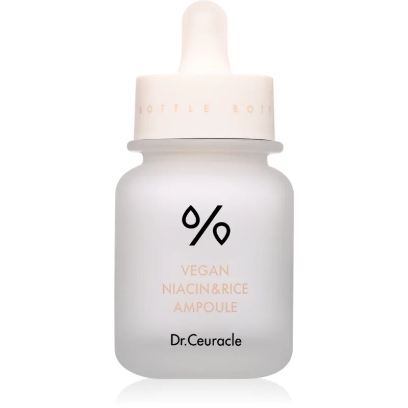 Dr.Ceuracle Vegan Niacin & Rice Ampoule serum za osvetljevanje za poenotenje tona kože 30 ml