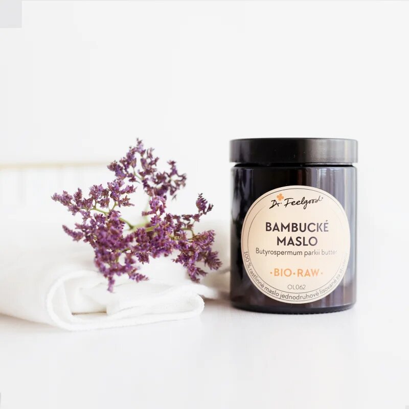 Dr. Feelgood BIO and RAW karitejevo maslo 180 ml