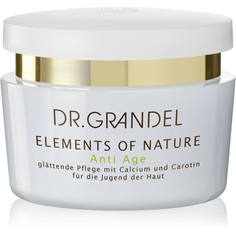 Dr. Grandel Elements Of Nature Anti Age pomlajevalna krema za obraz s pomirjajočim učinkom 50 ml