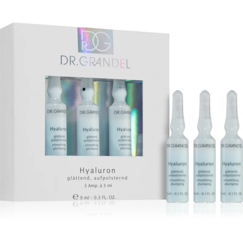 Dr. Grandel Hyaluron hialuronski serum v ampulah 3x3 ml